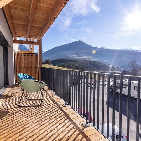 Au Calme Des Sommets - Vue Montagne Apartamento Embrun Exterior foto