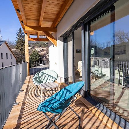 Au Calme Des Sommets - Vue Montagne Apartamento Embrun Exterior foto
