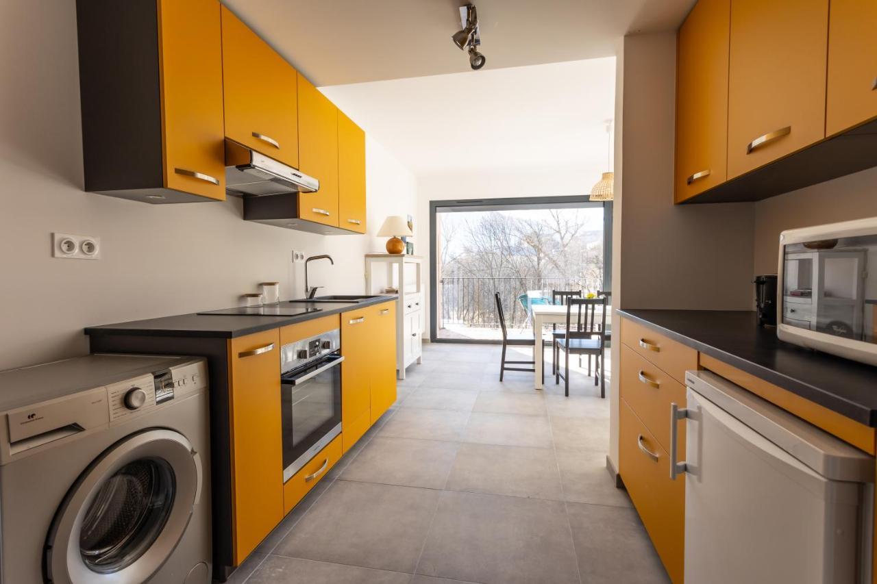 Au Calme Des Sommets - Vue Montagne Apartamento Embrun Exterior foto